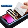 For iPhone 18 17 16 15 14 13 12 Mini 11 Pro Max X XR XS Max 6 6s 7 8 Plus SE 2020 Privacy Screen Protector Soft Hydrogel Film