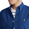 Polo Ralph Lauren SS23 Solid Color Polo Collar Long Sleeve Shirt Men shirts Blue MNPOWOV16820919400