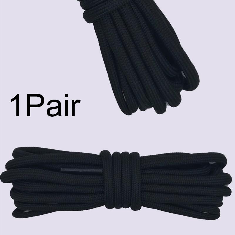 1 pár kerek cipőfűző sportcsizmához, tornacipőhöz, cipőfűzők, egyszínű cipőfűzők, klasszikus atlétikai sport