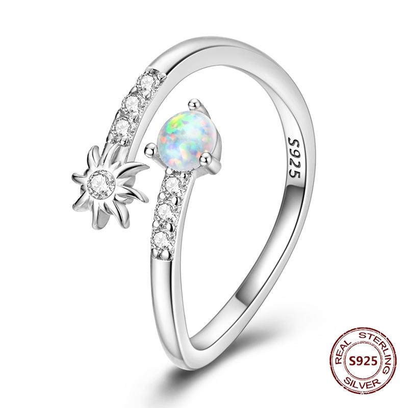 Blue Eyes Adjustable Ring Copper Authentic Elephant Turtle Lotus Infinity Love Open Rings Ideal For Women Wedding Jewellery