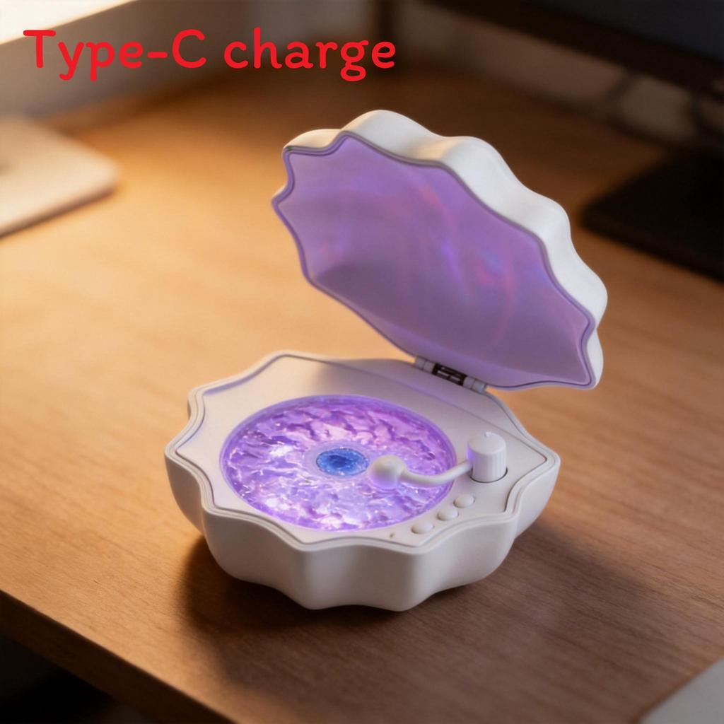 Shell Bluetooth Speaker With Bass Boost For Home And Party Use