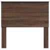 Headboard in Brown Oak Look 100 cm Particleboard