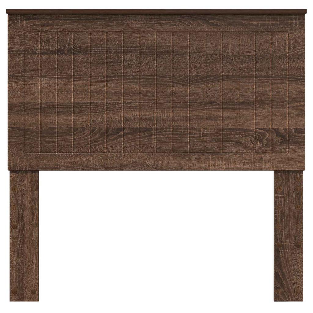 Headboard in Brown Oak Look 100 cm Particleboard