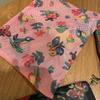 Vintage Japanese Style Cartoon Printing Large Capacity Makeup Storage Bag With Wash Bag Facility Cosmetic Bag For Travel