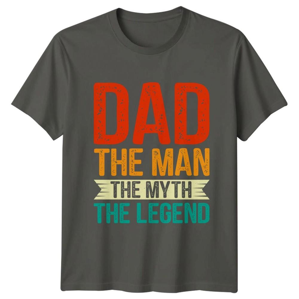 Dad The Unisex The Myth Unisexs TShirt Fatherly Pride Fathers Day Gift For Him