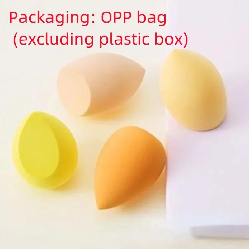4pcs  Makeup Sponge Cosmetic Puff Dry and Wet Combined Cosmetic Egg Women Foundation Powder Puff Bevel Cut Makeup Sponges puff