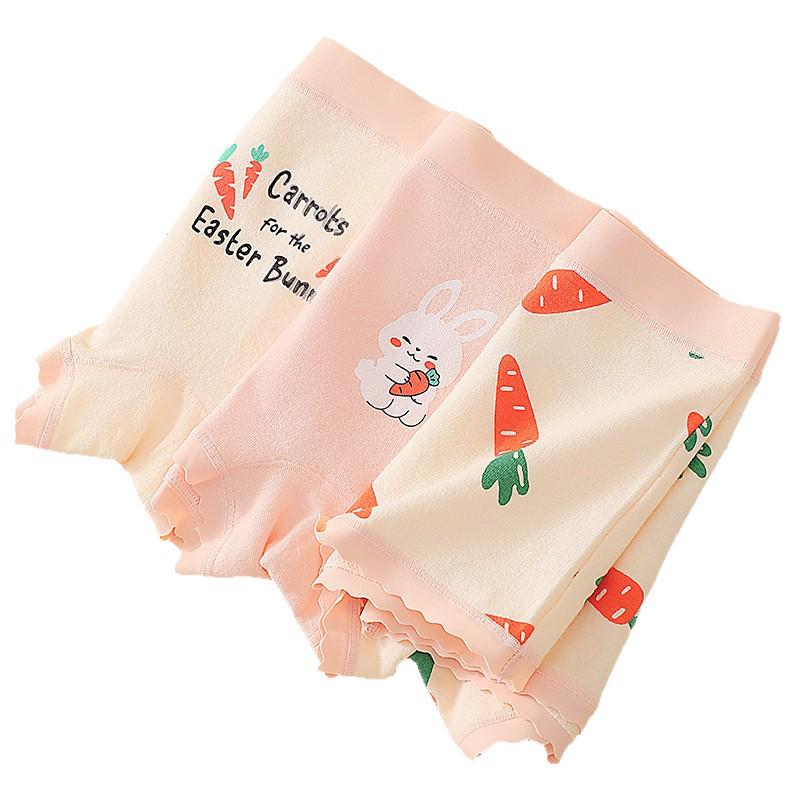 Girls' Cotton Triangle and Mid-Length Briefs – Class A, Comfortable Non-Pinching Design