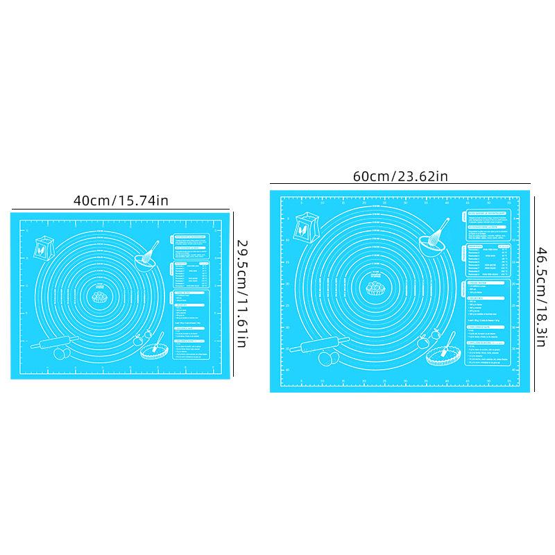 Bestselling Non-Slip Silicone Pastry Kneading & Rolling Mat for Baking