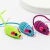 Catnip-Infused Mouse-Shaped Cat Toys - Durable and Teeth-Friendly