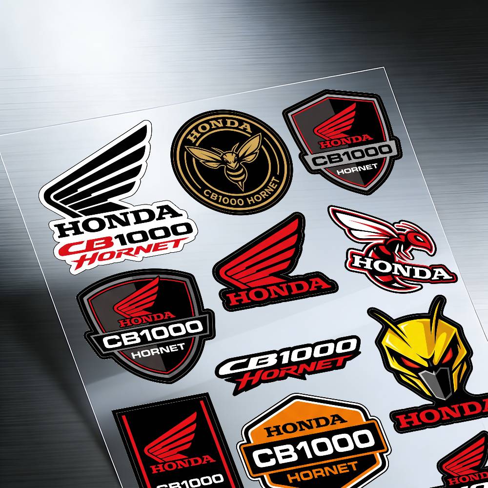 FOR HONDA CB1000 Hornet Waterproof Reflective Motorbike Stickers Easy Peel Removable Decals for Motorcycle Car