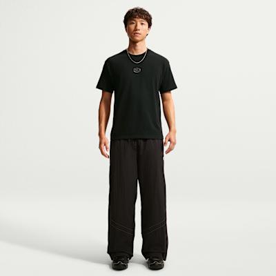 Men's Nike Sportswear T Shirts Men's Black Crew Neck Moderate