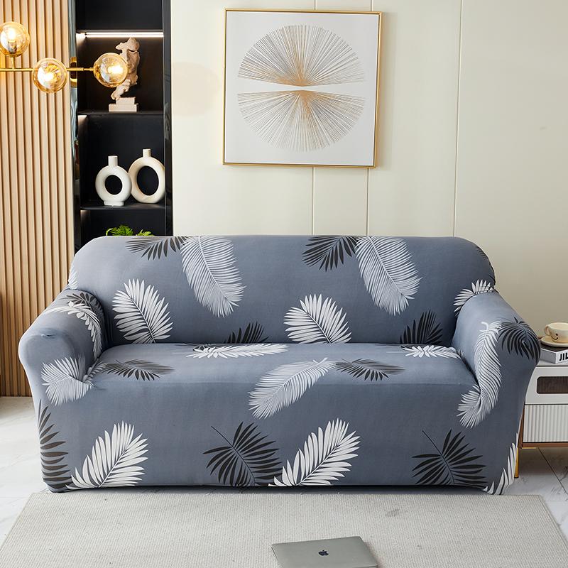 1pc Classic Stretch Sofa Cover Elastic Printed Sofa Slipcover for Armchair To Sectional Sofas Adjustable Polyester Sofa Couche 1pc Single seat