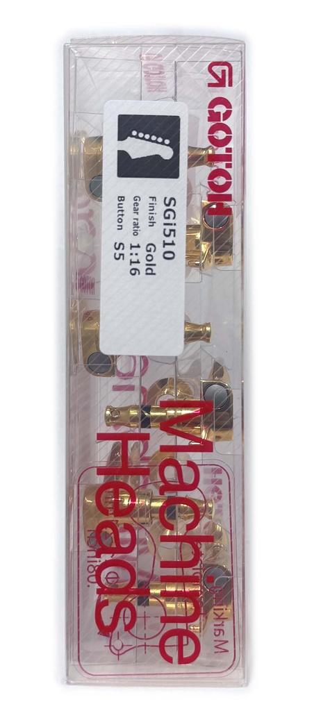 GOTOH SGi510 L6 S5 Knob Gold Guitar Peg 00023GX/D