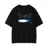 Jin Super Thunfisch Fisch T-Shirt Kawaii Retro Mode Unisex Damenbekleidung Harajuku Hochwertige Oberteile Baumwollkleidung Tage Geschenke T-Shirts