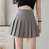 Primavera verão coreano saia shorts feminino cintura alta sexy mini saia escolar curto plissado kawaii japonês rosa saia feminina