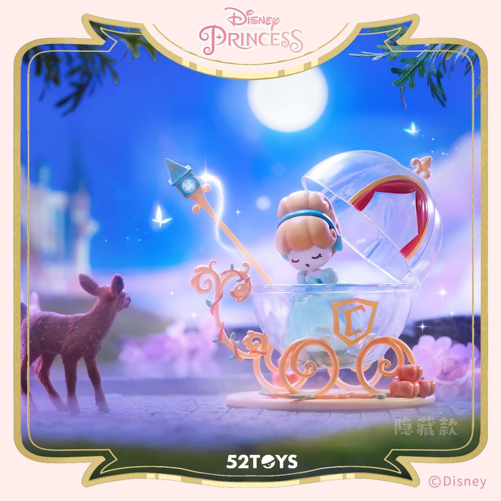 52TOYS BLINDBOX Disney Princess D Baby Series Sweetheart Teacups, Box of 6