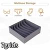 Socks Underwear Organizer Storage Box Washable Odorless Storage Box Drawer Organizer for Lingerie Bras Socks Leggings Organizers