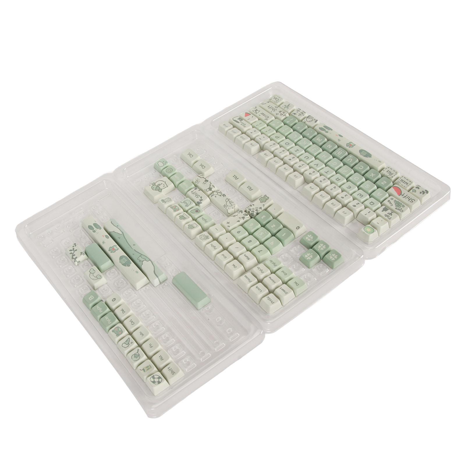 

Колпачки клавиш клавиатуры PBT 148 клавиш сублимационная эргономичная насыщенная цветовая гамма механическая клавиатура колпачки клавиш для