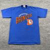 Vintage 1994 NFL Denver Broncos Shirt Large 22x30 Single-Stitch Blue