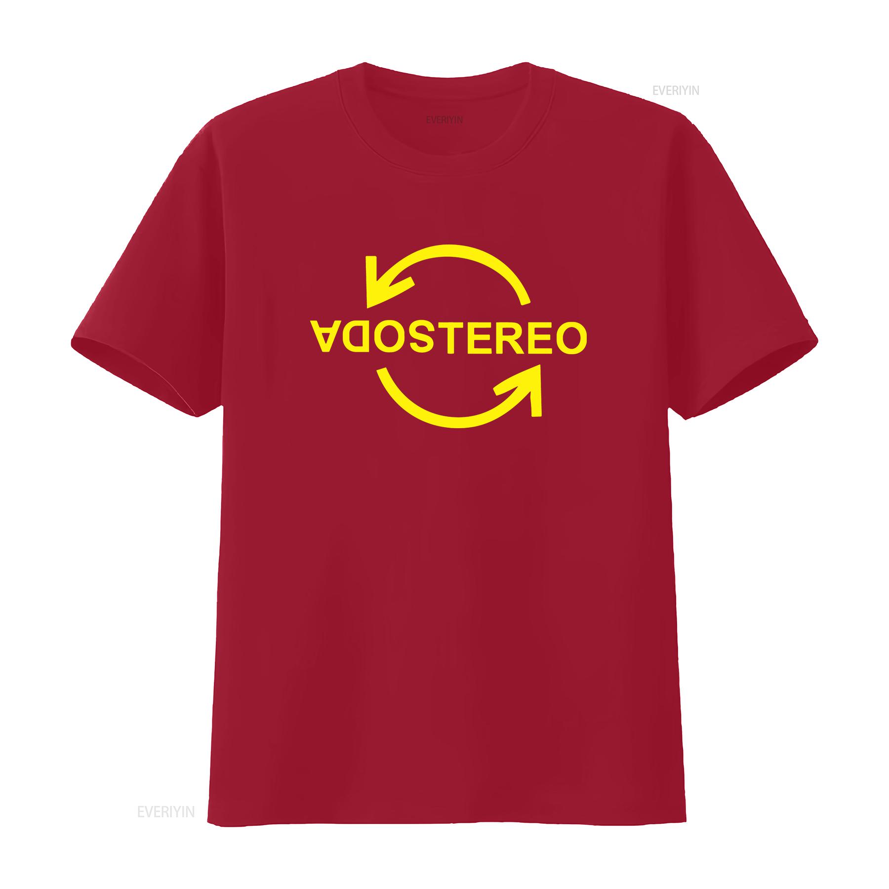 

SODA STEREO T SHIRTS vintage Washed graphic Top For Everyday Wear Stylish Slightly Soft Versatile Stretched Comfortable homme S