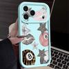 Shockproof Phone Case For iPhone 17 Pro Max Leopard Print Stars Billiards Silicone Cover For iPhone 16 Pro Max Cover iPhone 15 14 13 12 11 16E