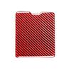 For Mitsubishi Lancer Red Carbon Fiber Driver Side Storage Box Panel Cover Trim