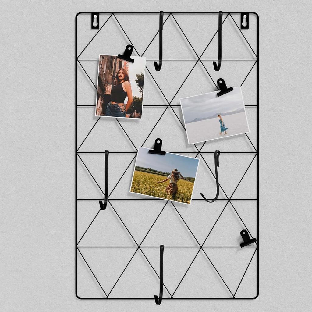 20 Pcs Shelf Hooks Grid Wall Hooks for Wire Shelving Accessories Stainless Steel J Hook for Hanging Sink Hanger for Kitchen Bedroom Office, Wire Hook