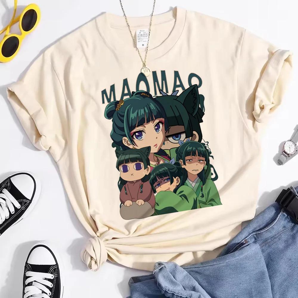 Apothecary Diaries top tees feUnisex anime harajuku  Comfortable Punk t shirt Classic hip hop Retro Women aesthetic streetwear