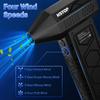 Blower Fan Compressed Air Duster 180000RPM Electric Duster 5000mAh Battery with LED Lights and Cooling Function Can USB Charging