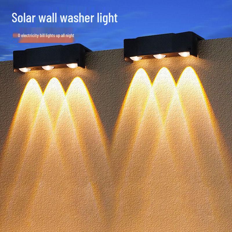 Automatic Solar Outdoor Courtyard Wall Light – Nighttime Decorative Atmosphere Light