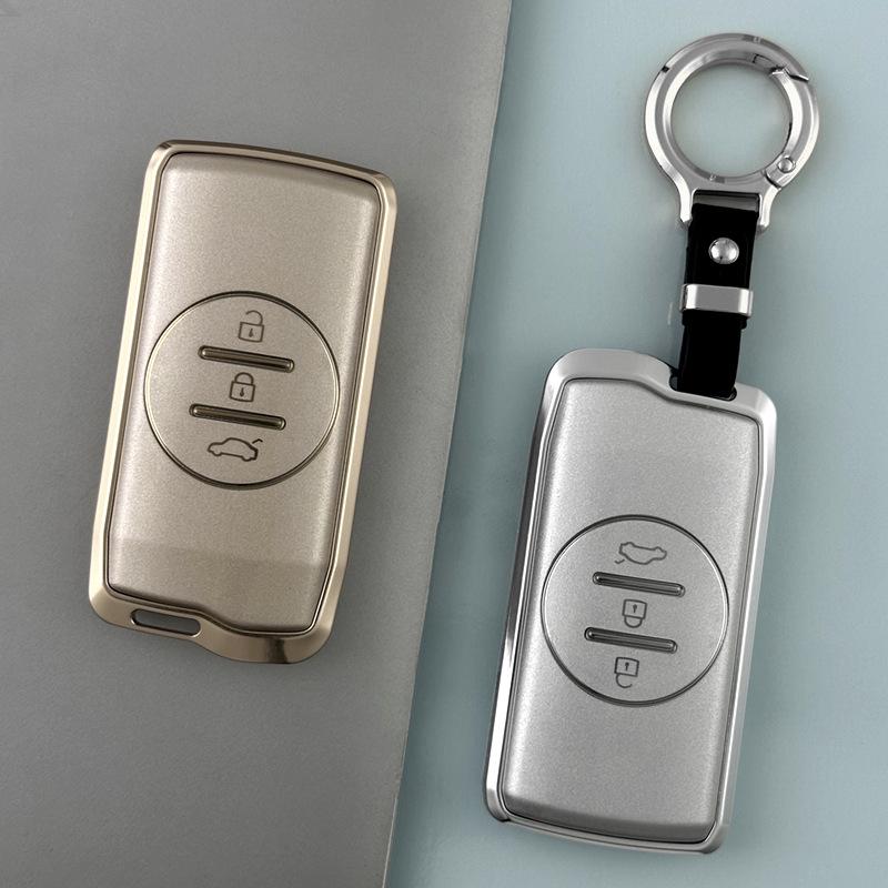 Aluminum Alloy Key Cover for 2021 Chery Exeed TL, Tiggo 3x Plus, and Tiggo 7 Pro