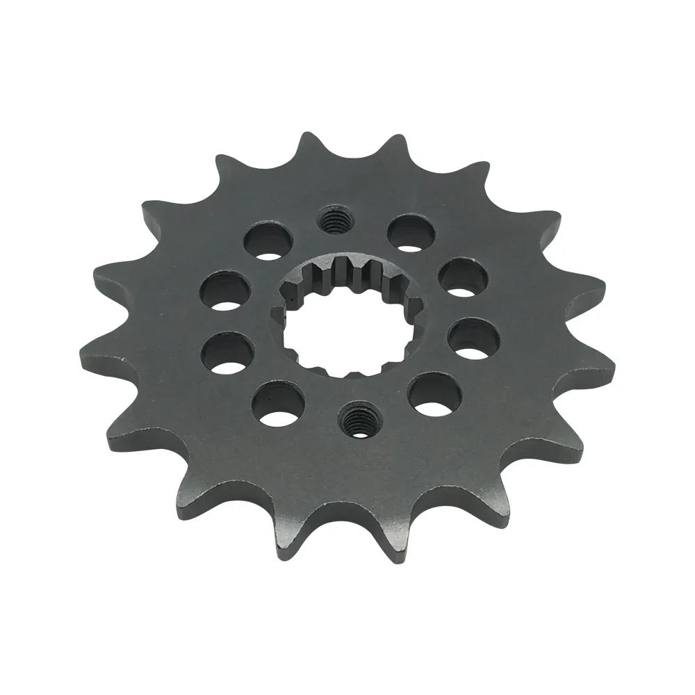 For Yamaha YZF600R Thunder Cat 1996-2003 YZF600R 2005-2007 SV400 KLE400 KLE500 520 Motorcycle Front Sprocket 15 Teeth