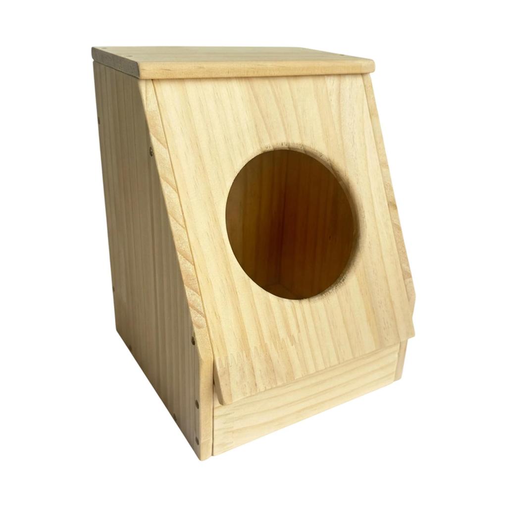 Easy-to-use Wooden Hay Feeder for Small Pets, Grass Rack, Holder, Pet Holder