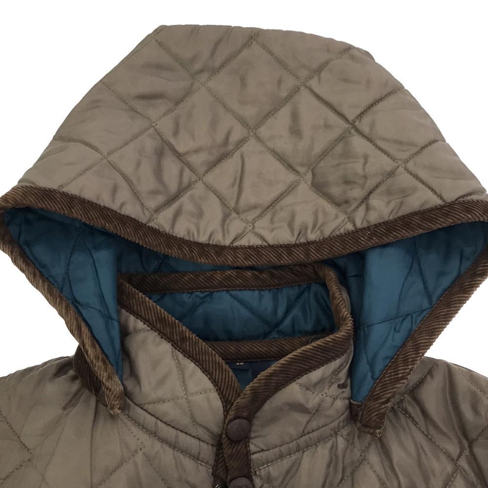 LAVENHAM Made In the UK Quilted Jacket 36 Brown Men's Used