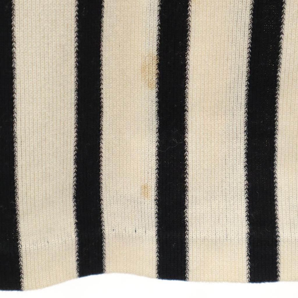 I.s. ISSEY MIYAKE 90s Made In Japan Old Striped Pattern No Sleeve Knit 9 Women Used