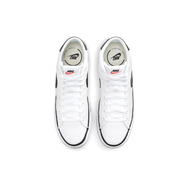 New Nike Court Legacy Canvas Mid White DD0162-100