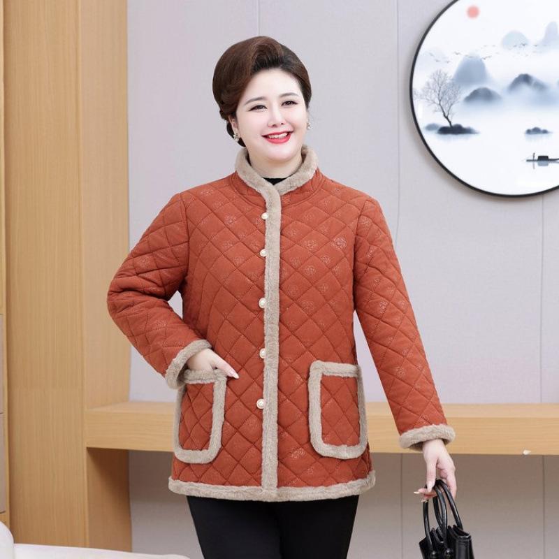 

catties осенне-зимний тонкий бархатный жилет новая утолщенная куртка с длинными рукавами больших размеров 8XL recommends 220-120kg оранжевый