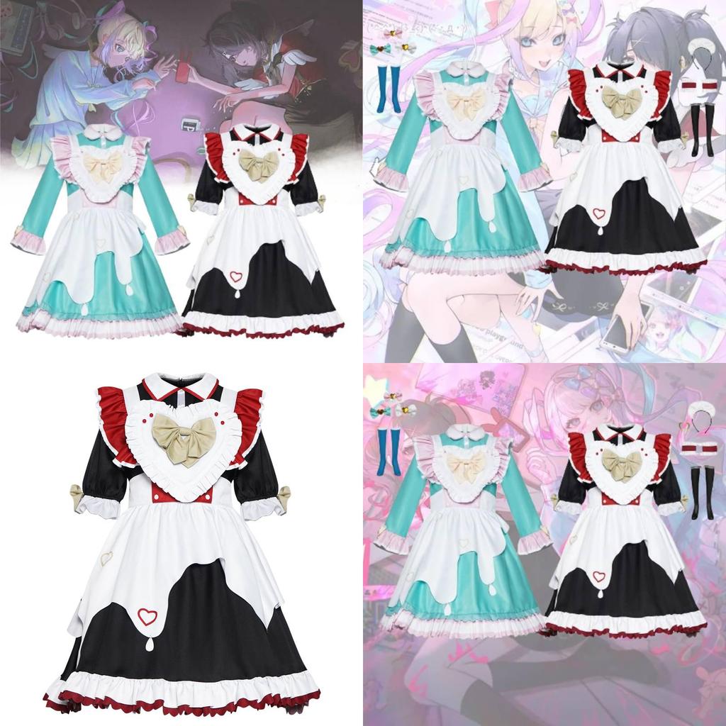 Cute And Sweet Anime Maid Costume For Cosplay And Stage Shows