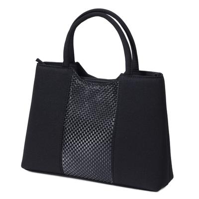 Aunii Schwarze Formale Handtasche für Damen, Geeignet für Hochzeiten, Beerdigungen, Einweihungszeremonien, Abschlussfeiern und Beerdigungen (Y84221)