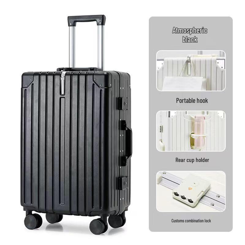 Lishin Aluminum Frame Travel Suitcase