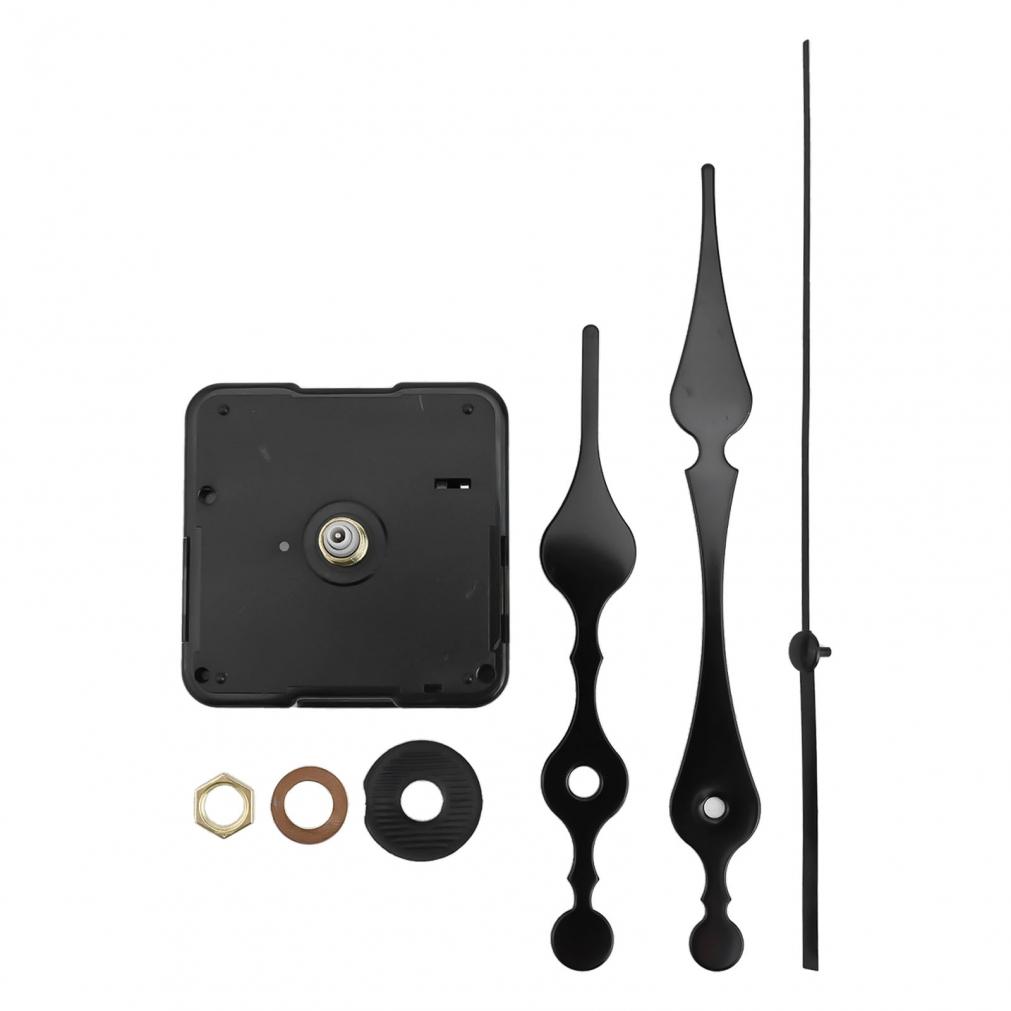 Quartz Clock Mechanism Motor with Long Hands Kit for Craft Clocks