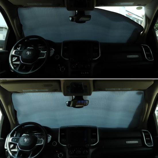 Car Front Windshield Sunshade Visor UV Protector Cover For Dodge Ram 1500 2018+