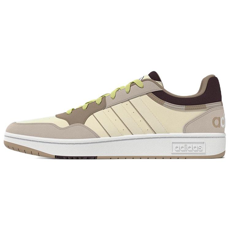 adidas Hoops 3.0 Light Yellow Light Brown Black Men s H03738 EU 39⅓