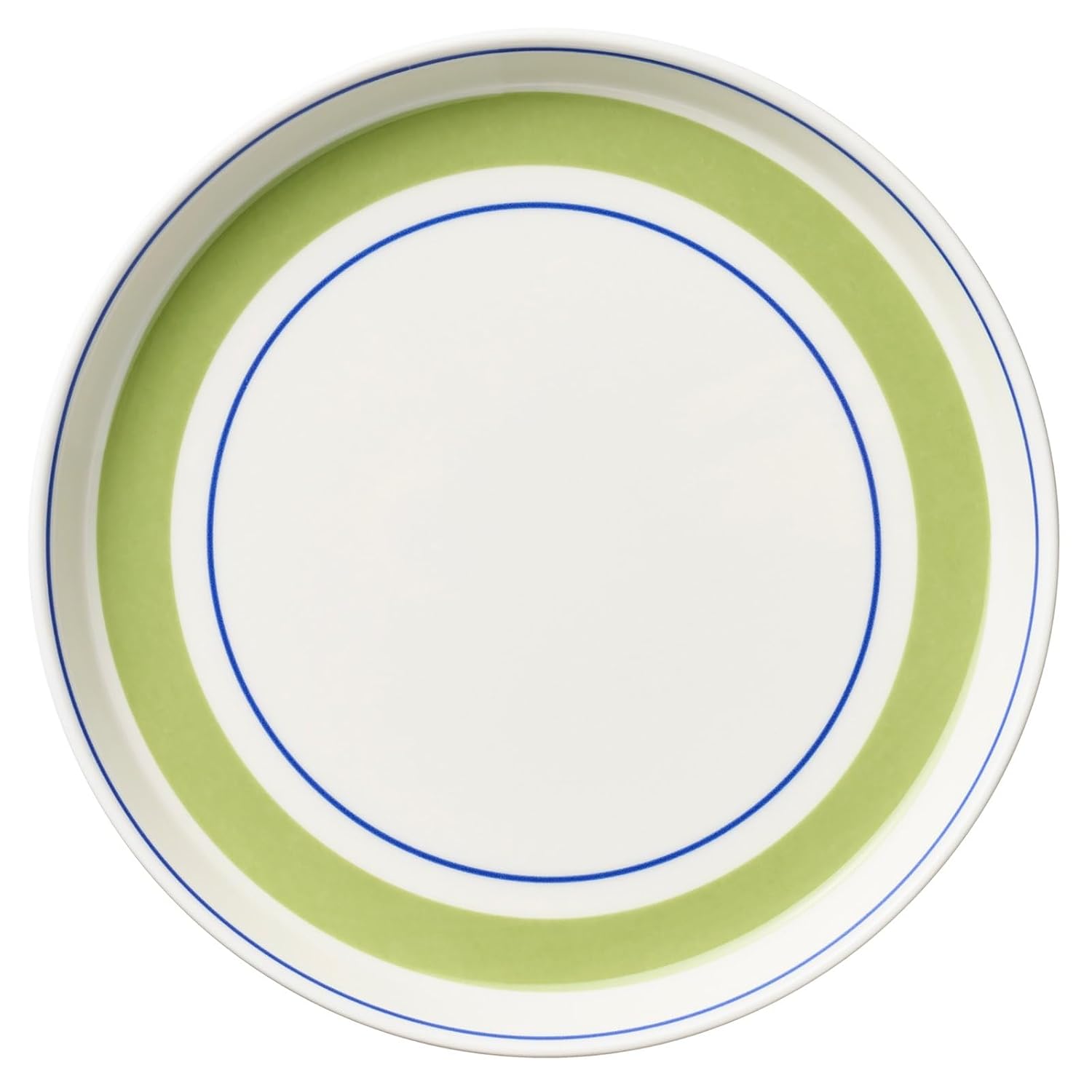 Genuine Import Arabia Crocus Plate Dish 19cm Green