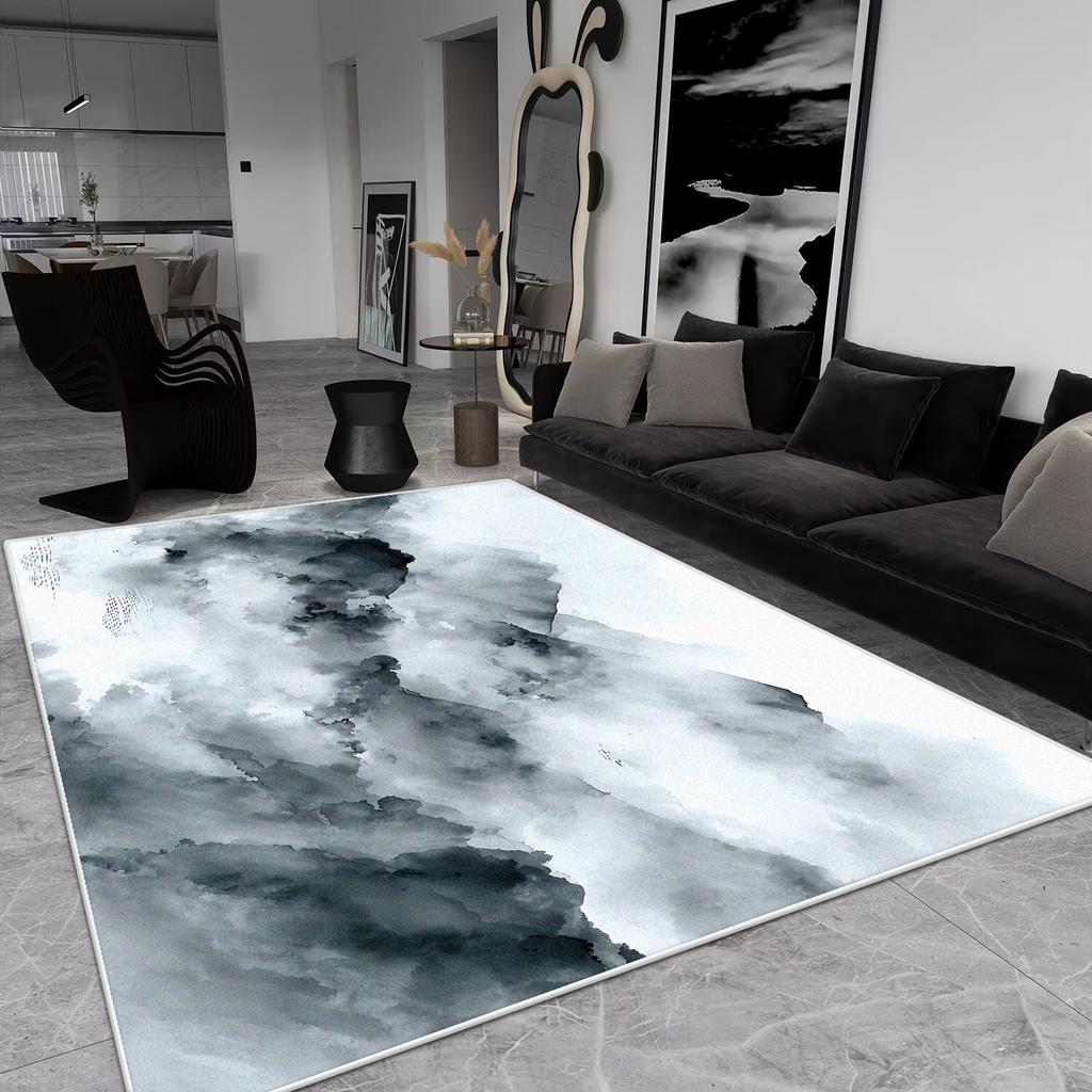 Nordic Abstract CARPET FOR LIVE ROOM Home Decoration Bedroom Large Area Rugs Washable Antiskid Lounge Floor Office Mats Bedside
