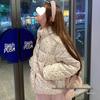 Women's Oversized Thickened Floral Cotton Jacket - Winter Warm Loose Fit Coat