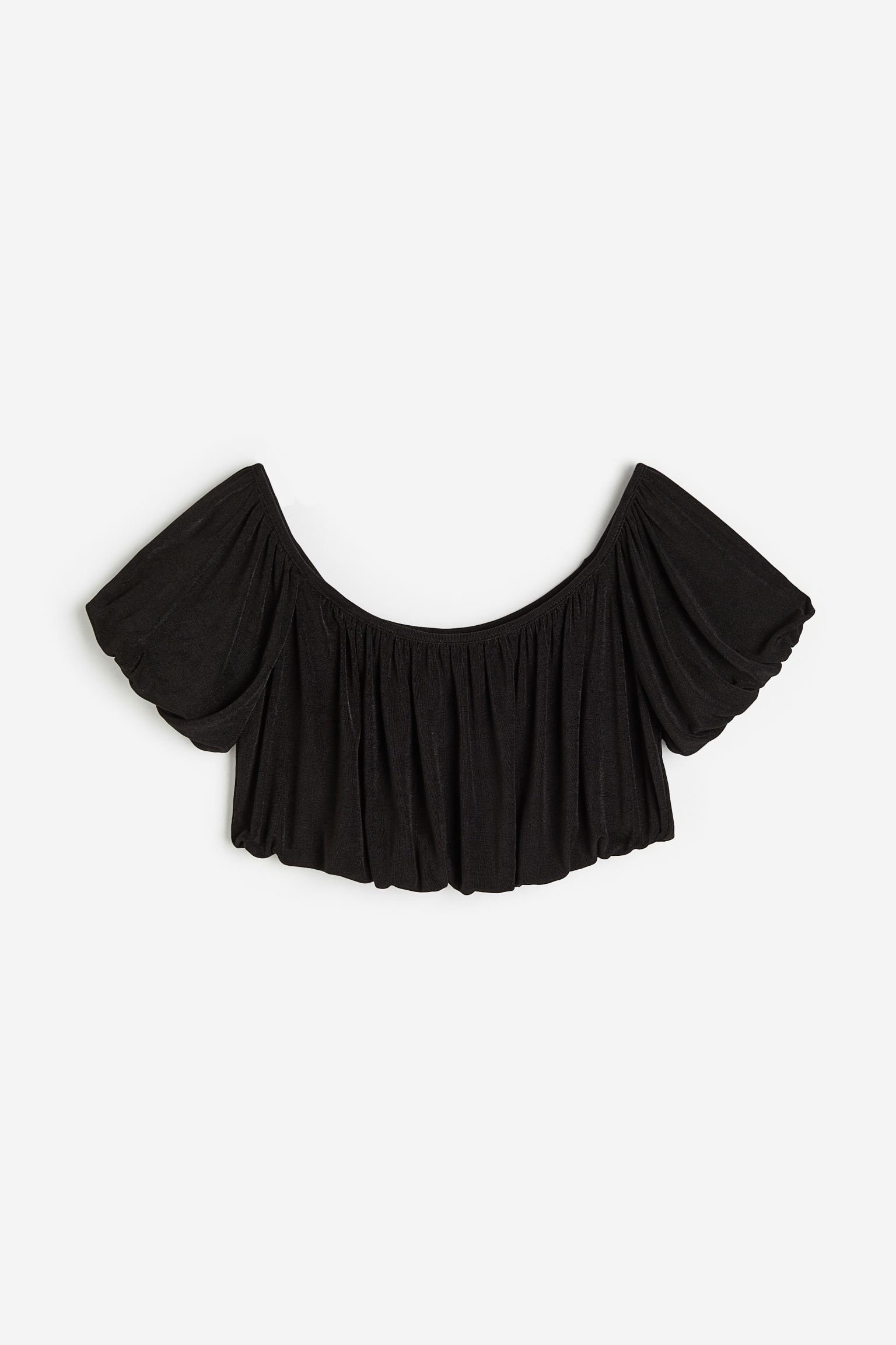 

Draped crop top