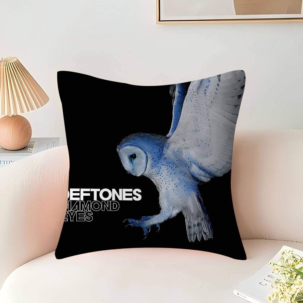 Deftones Music Personalized Pillow Cover Kids Bedroom Wild Party Decor Pillowcase Kid Birthday Shower Gift