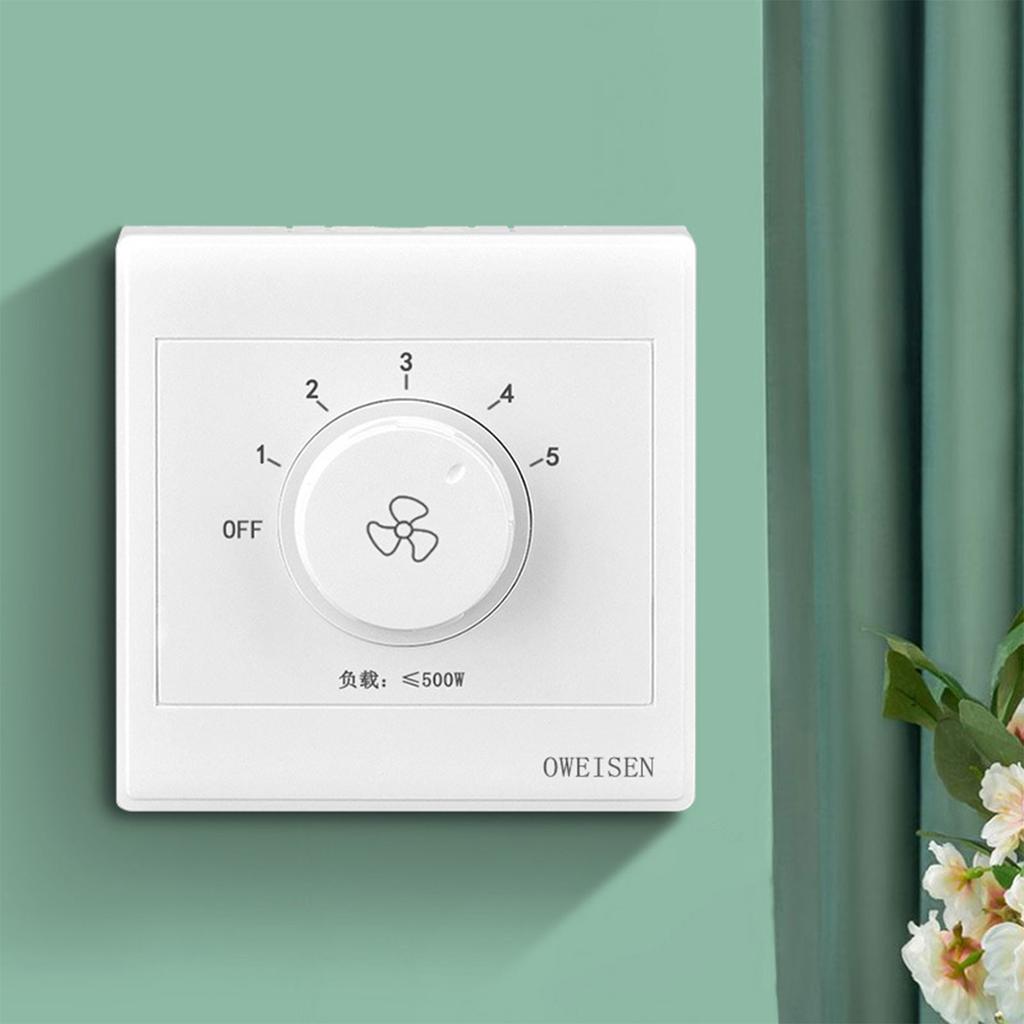 Capacitance Type Ceiling Fan Universal Electric Fan Governor Controller Top Fan Speed Regulation Fifth Gear Fan Switch