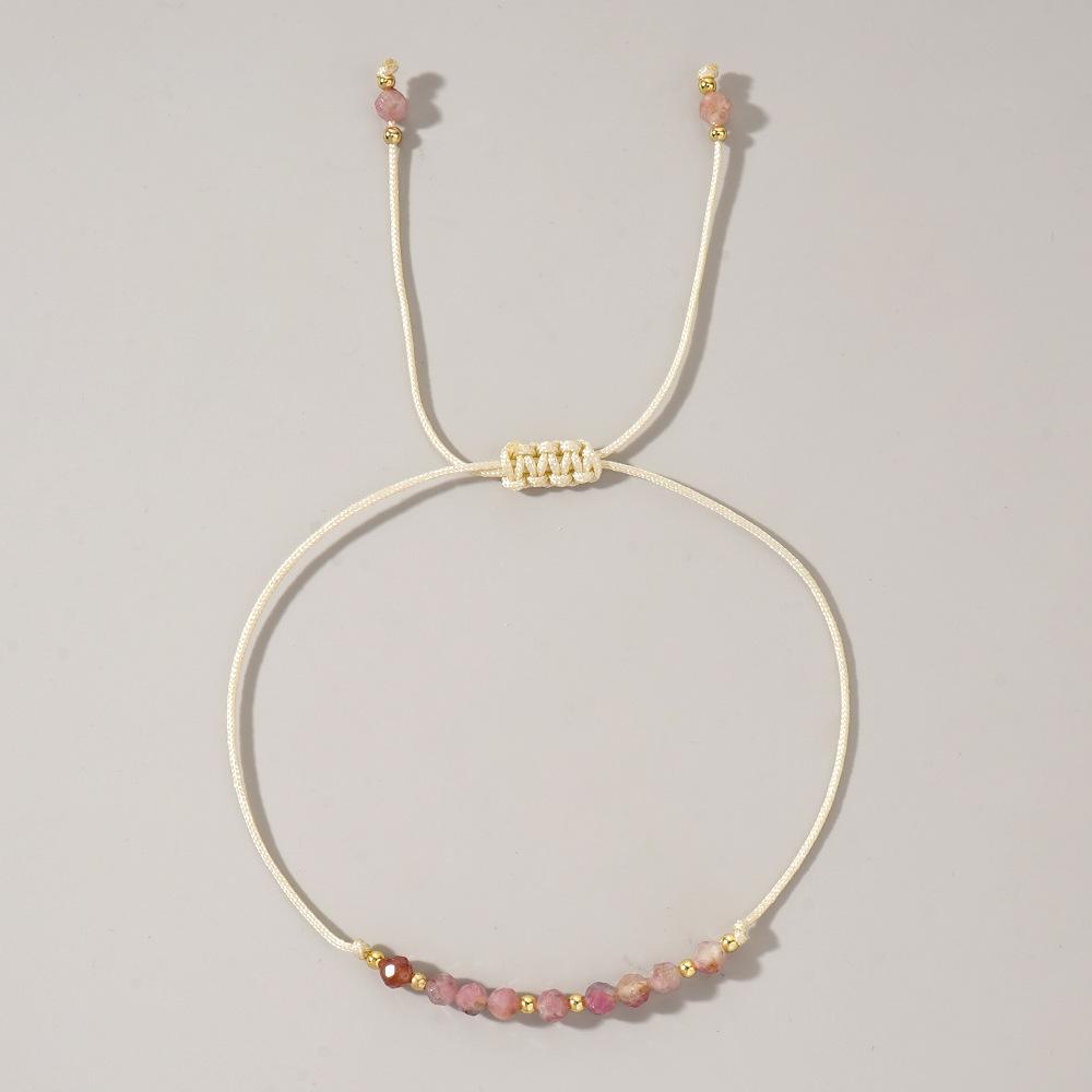Garnet Stone Bracelet - Unique Design for Daily Wear, Trendy Birthstone Jewelry